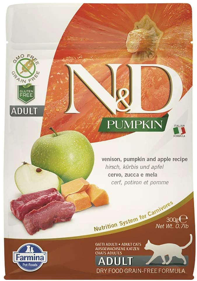Farmina N&D Zucca Grain Free Cervo e Mela 300gr Farmina N&D Zucca Grain Free Cervo e Mela 300gr